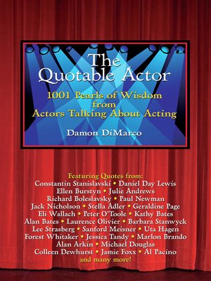 cover image of The Quotable Actor